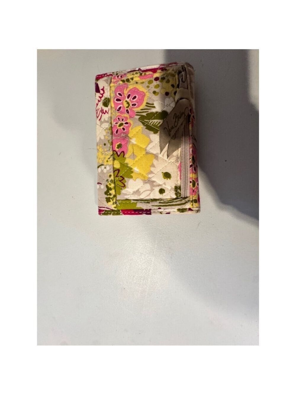 Vera Bradley Floral Wallet Beige Pink Small Women's - Picture 3 of 7